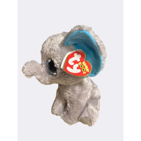 Ty Beanie Boos Peanut The Elephant Plush Toy 6 Inch - Picture 9 of 14